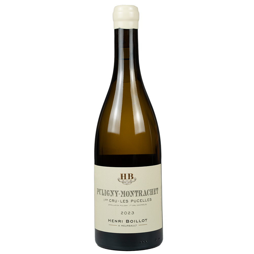 Bottle shot of Henri Boillot Puligny-Montrachet Les Pucelles 2023