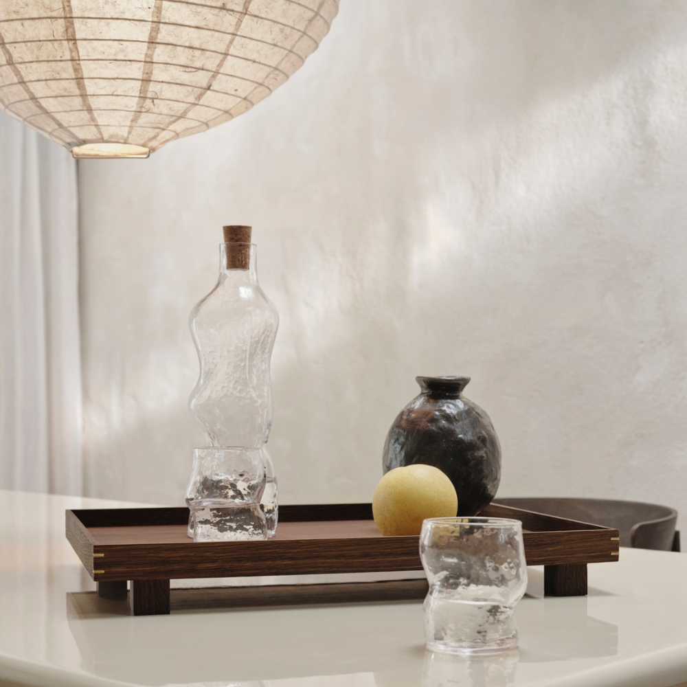 Ferm Living Wasserkaraffe Dimple