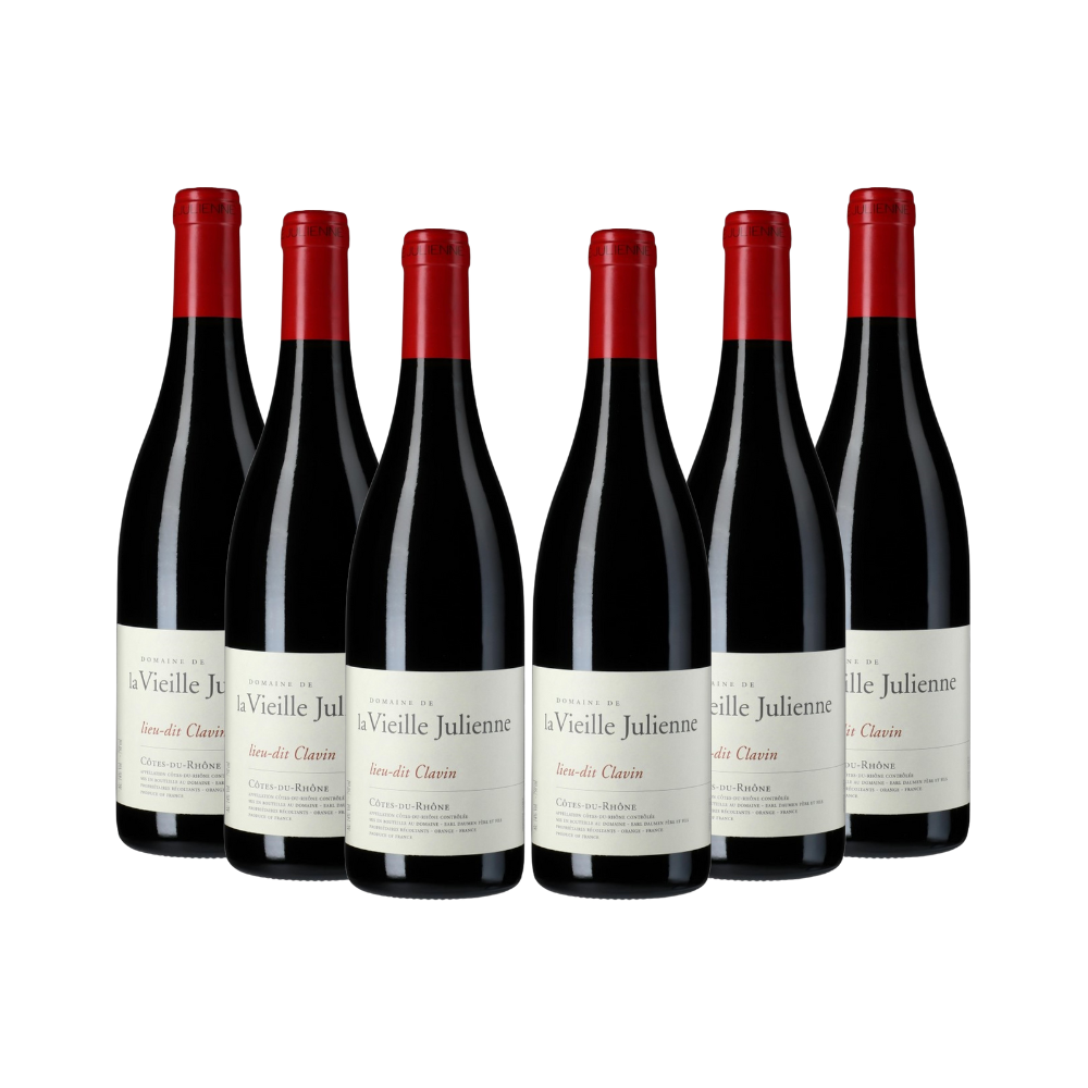 5+1 Domaine de la Vieille Julienne Côtes du Rhône Clavin Rouge 2022