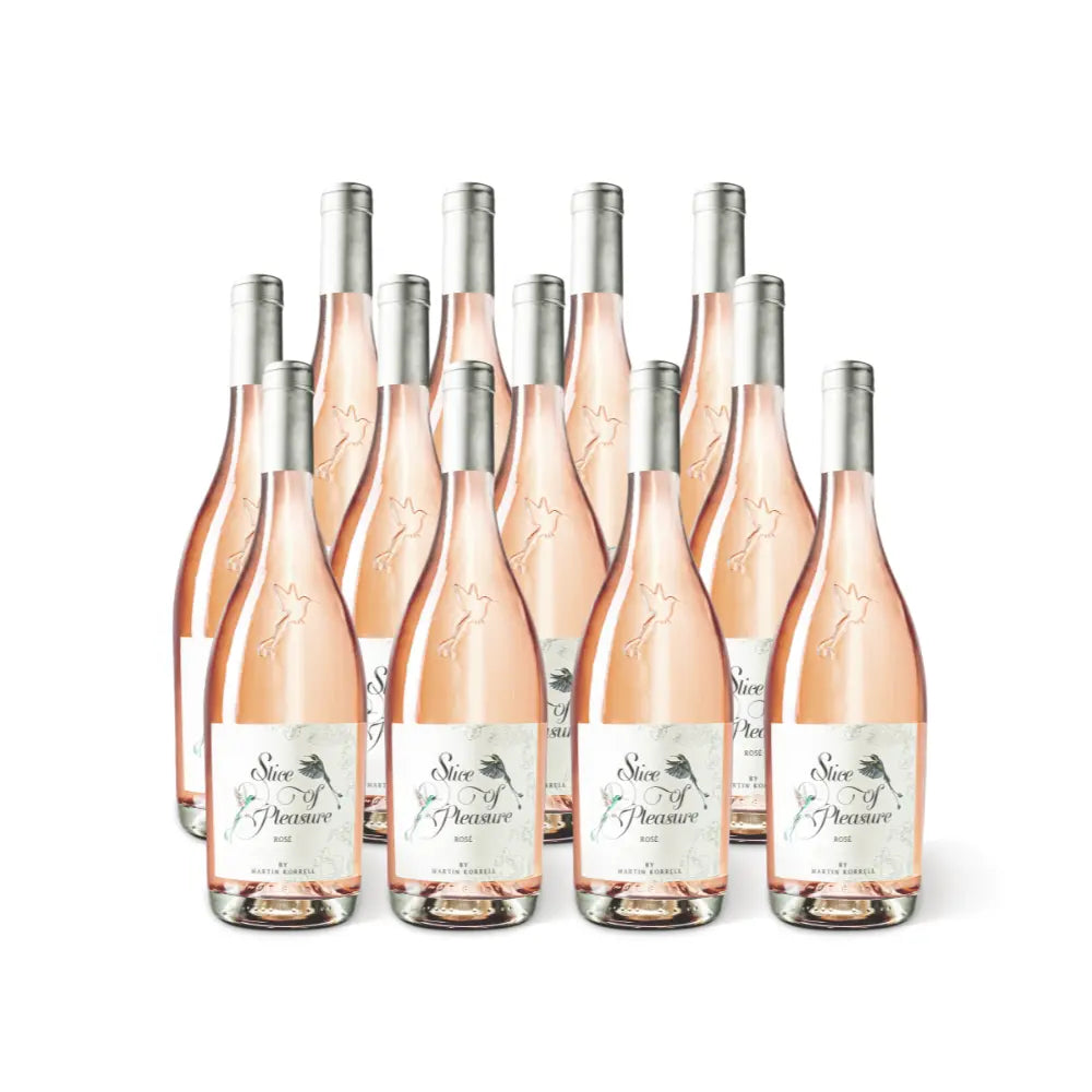 Slice of Pleasure 12er Paket inklusive 6 Weingläser Collectors Wine World GmbH