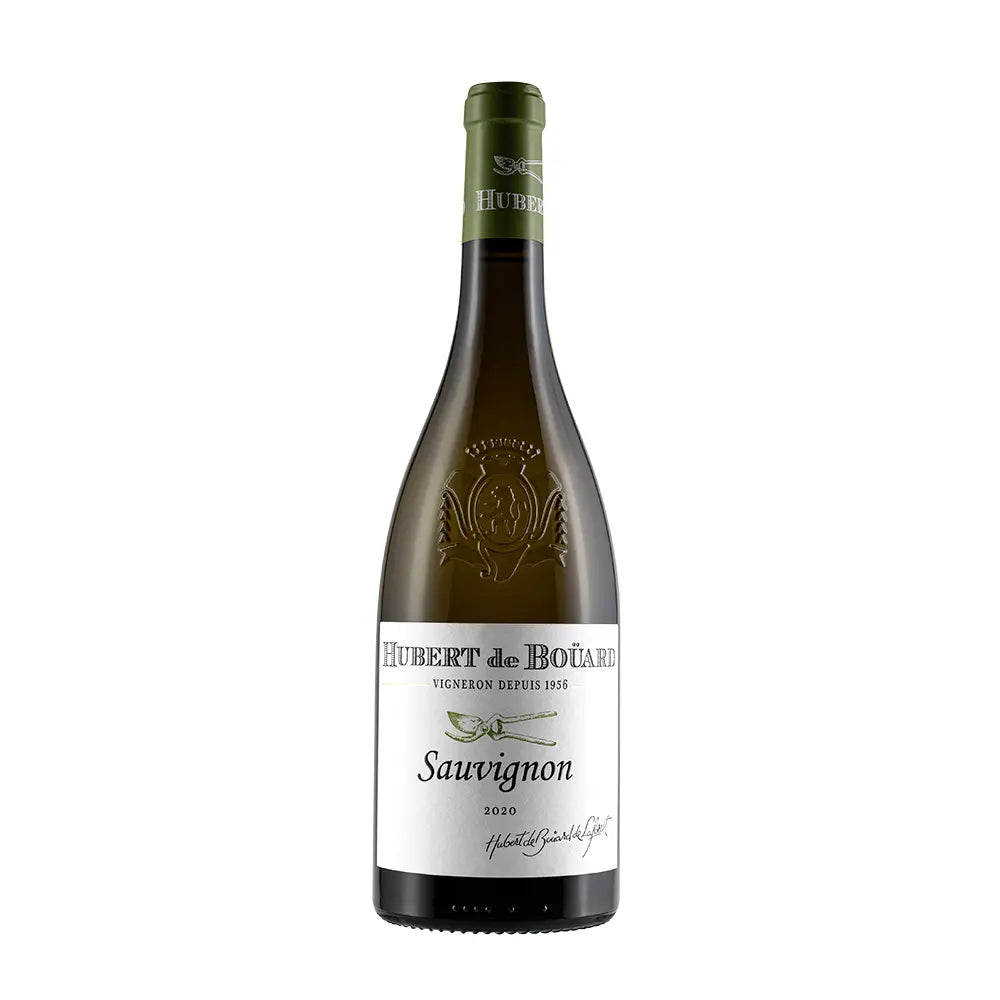 Hubert De Boüard Geschenkpaket Hubert De Boüard Vigneron Sauvignon 2020 + 2er Set Sauvignon Schott Zwiesel Weißweinglas 2020 Collectors Wine World GmbH