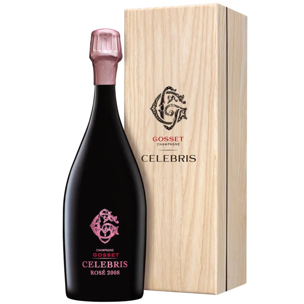 Champagne Maison Gosset Celebris Rosé 2008 in der Holzkiste Collectors Wine World GmbH