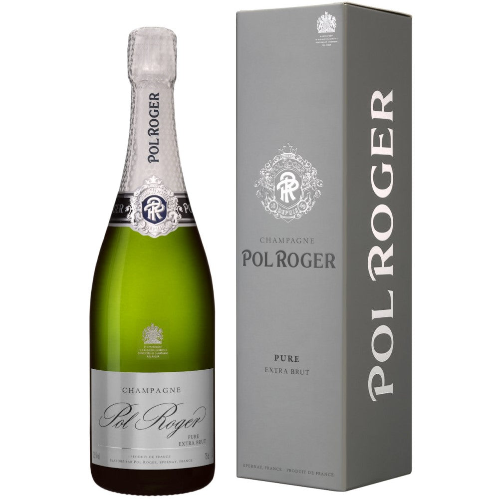 Champagne Pol Roger Pure extra brut inkl. Geschenkverpackung