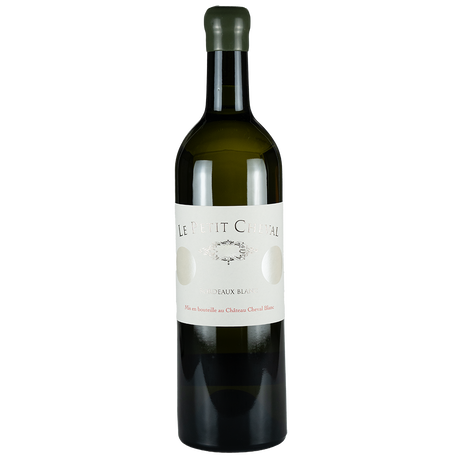 Flaschenofot des Weins Château Cheval Blanc Le Petit Cheval Blanc