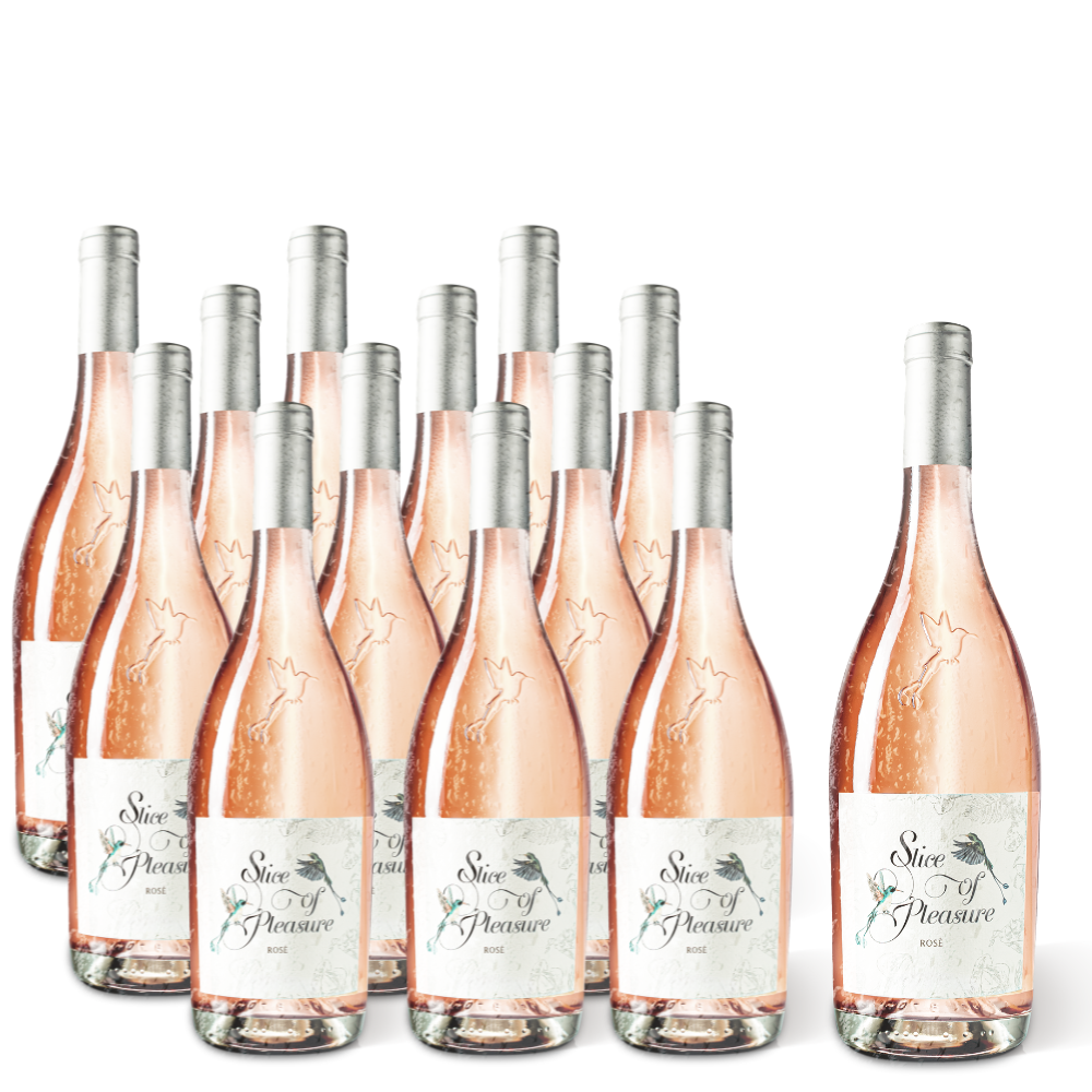 12er Paket Slice of Pleasure Rosé 2025 inkl. Magnum gratis