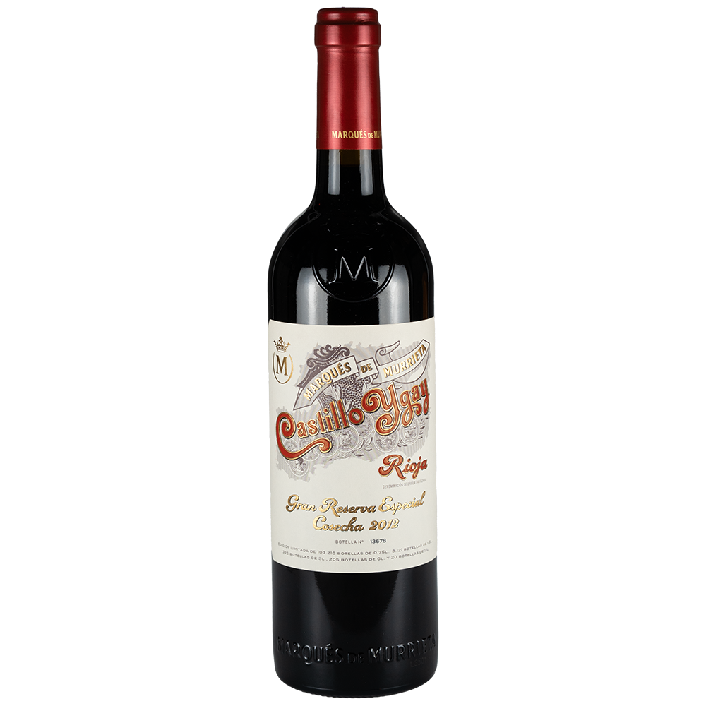 Flaschenfoto des Weins Marques de Murrieta Castillo Ygay 2012