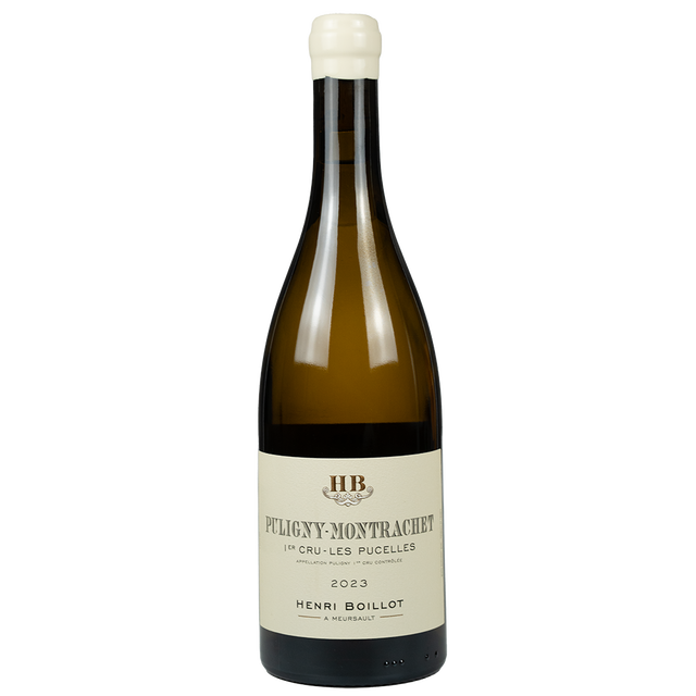 Bottle shot of Henri Boillot Puligny-Montrachet Les Pucelles 2023