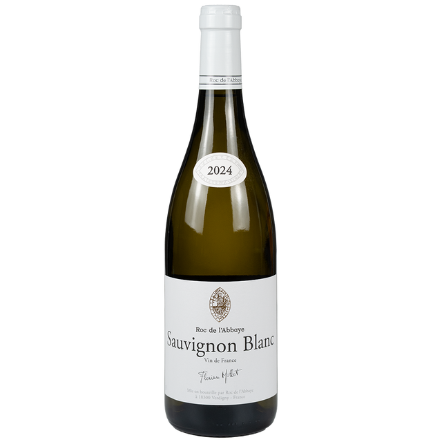 Bottle shot of Domaine Roc de l'Abbaye Sauvignon Blanc 2024