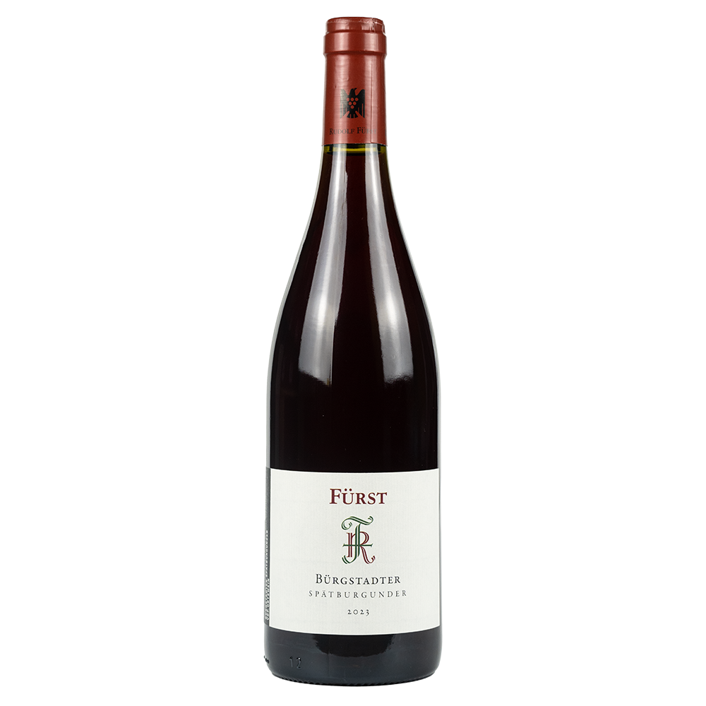 Flaschenfoto des Weins Rudolf Fürst Bürgstadter Spätburgunder 2023