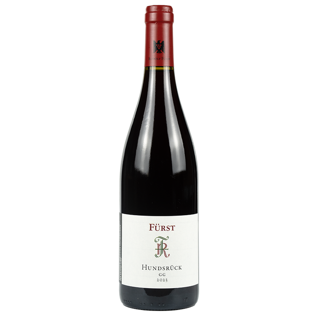 Bottle photo of the wine Rudolf Fürst Hundsrück GG Spätburgunder 2023