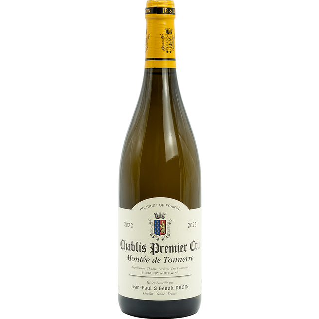 Jean Paulet Benoit Droin Chablis1er Cru Monteede Tonnerre Blanc2022