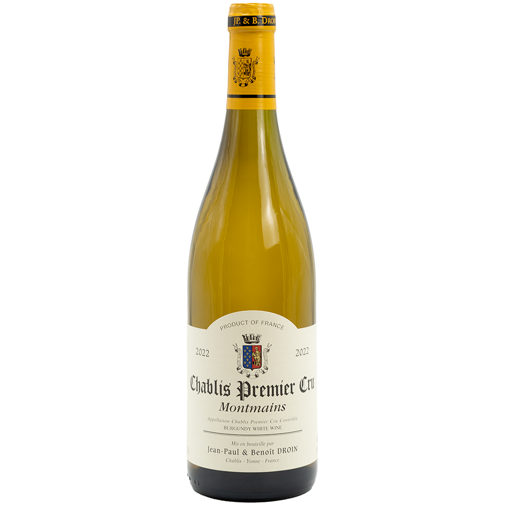 Jean Paul et Benoit Droin Chablis 1er Cru Montmains Blanc 2022
