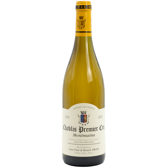 Jean Paulet Benoit Droin Chablis1er Cru Montmains Blanc2022