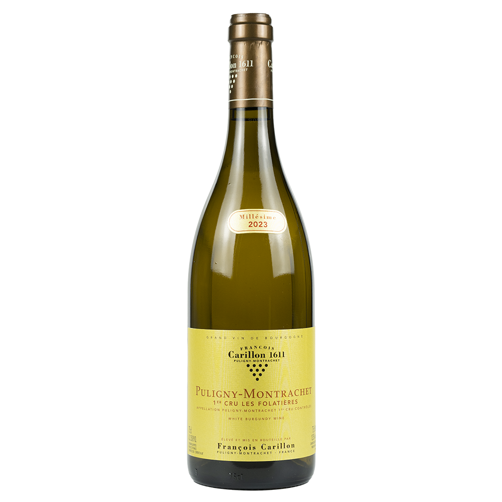 Flaschenfoto des Weins Domaine Francois Carillon Puligny Montrachet 1er Cru Les Folatiéres 2023