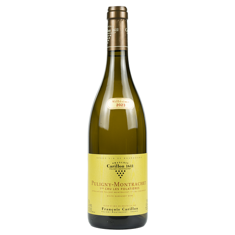 Bottle photo of the wine Domaine Francois Carillon Puligny Montrachet 1er Cru Les Folatiéres 2023