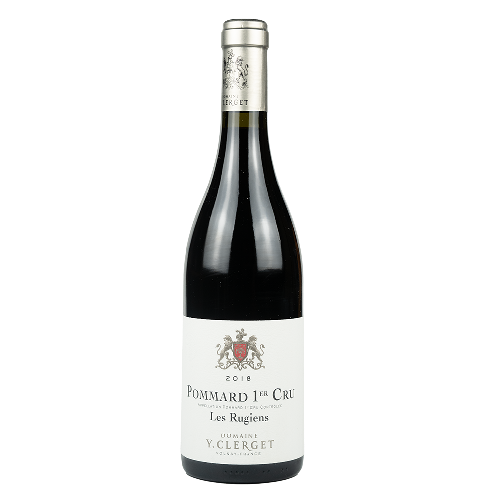 Flaschenfoto des Weins Domaine Y. Clerget Pommard 1er Cru Les Rugiens