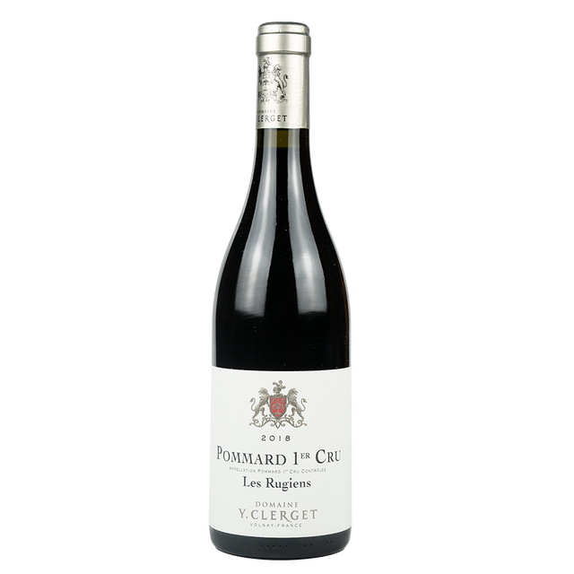 Flaschenfoto des Weins Domaine Y. Clerget Pommard 1er Cru Les Rugiens