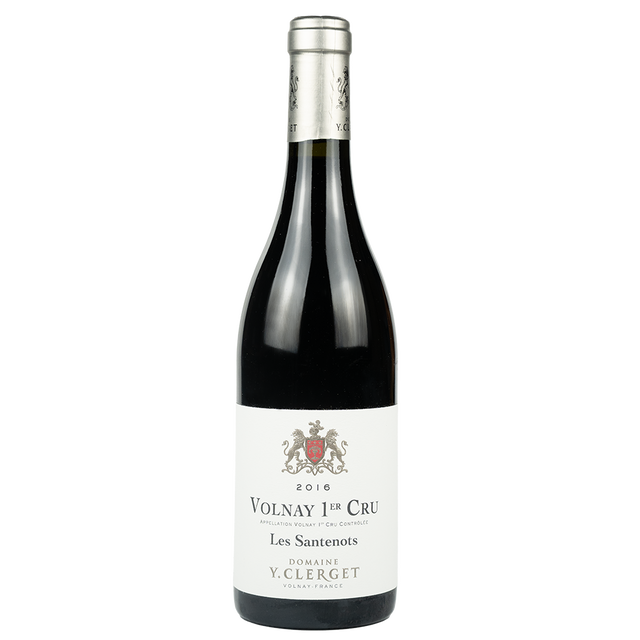 Flaschenfoto des Weins Domaine Y. Clerget Volnay 1er Cru Santenots 2016
