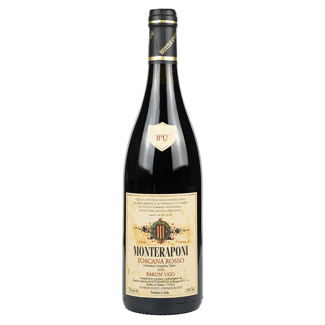 Flaschenfoto des Weins Monteraponi Toscana Rosso "Baron’Ugo" IGT 2020