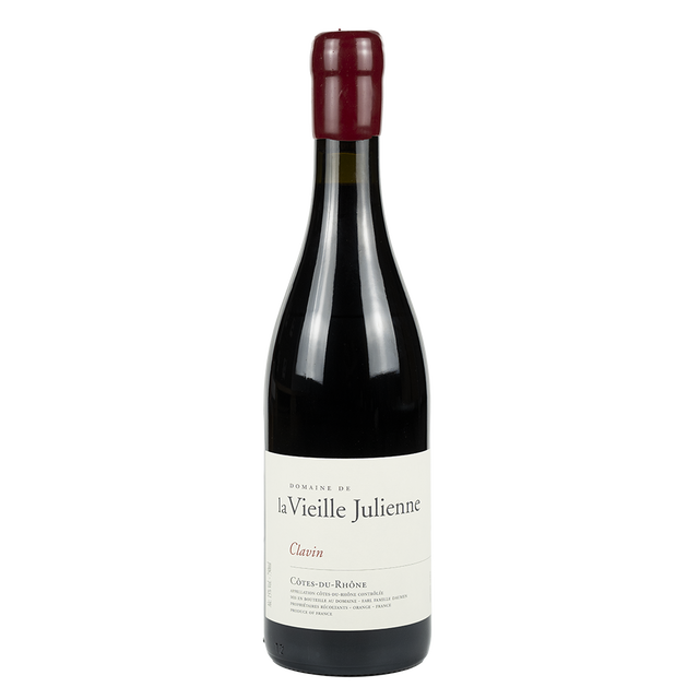 Flaschenfoto des Weins Domaine de la Vieille Julienne Côtes du Rhône rouge "Clavin" 2023