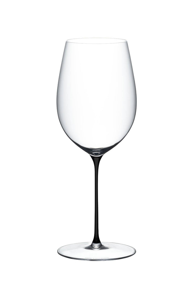 Riedel Superleggero Bordeaux Grand Cru Black Stem White Unfilled Compressed