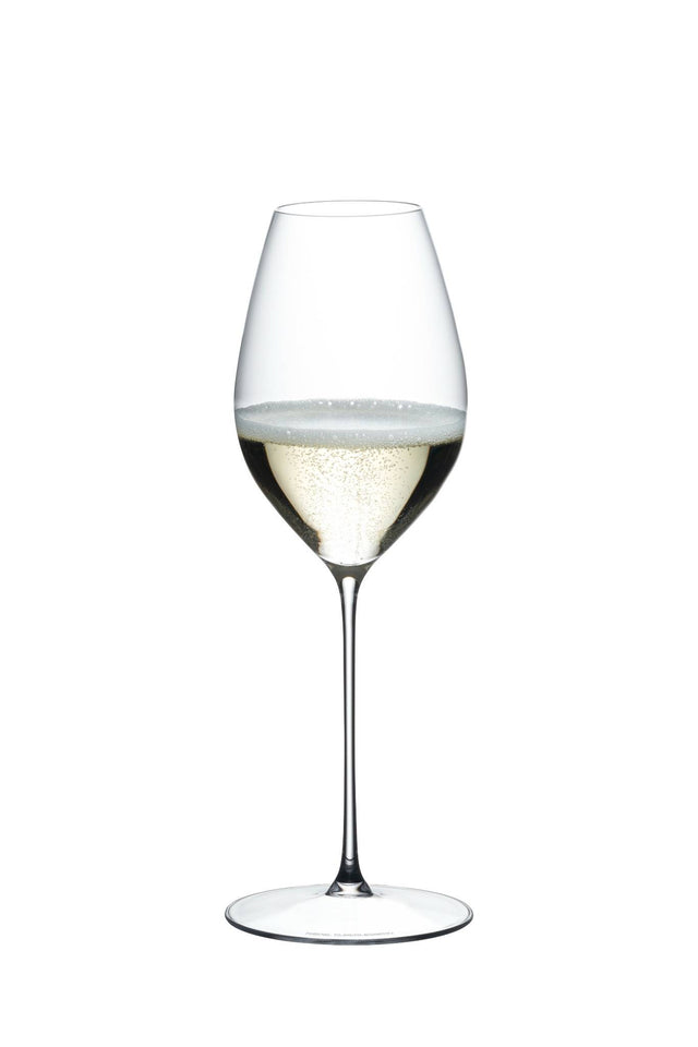 Riedel Superleggero Champagne Wine Glass White Filled Compressed