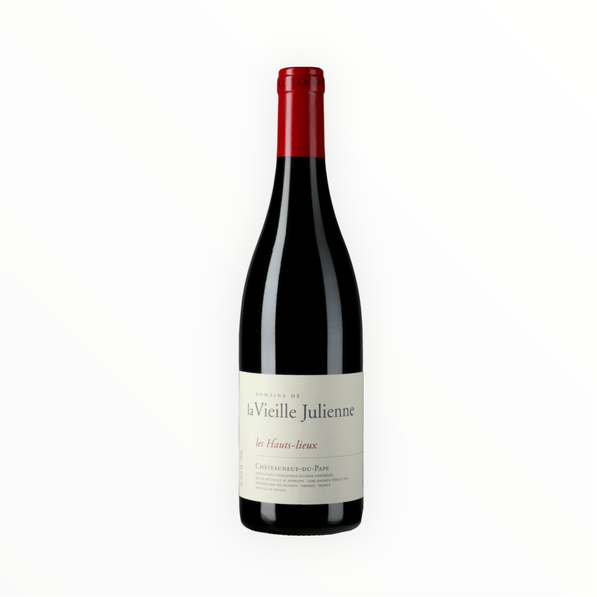 Domaine de la Vieille Julienne Châteauneuf du Pape les Hauts-lieux rouge 2020