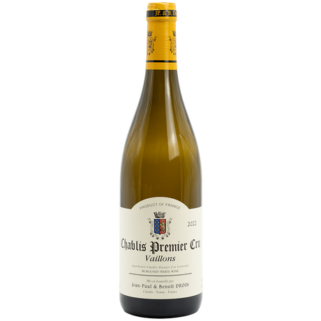 Flaschenfoto des Weins Jean Paul et Benoit Droin Chablis 1er Cru les Vaillons 2023