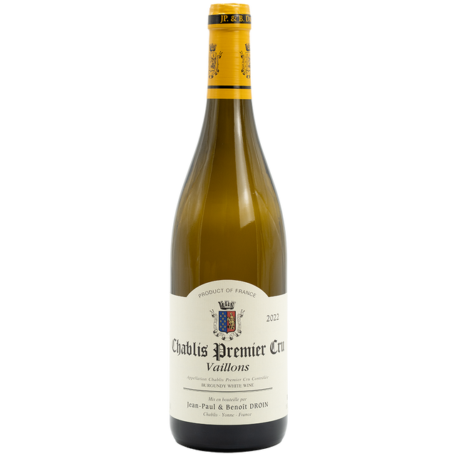Flaschenfoto des Weins Jean Paul et Benoit Droin Chablis 1er Cru les Vaillons 2023