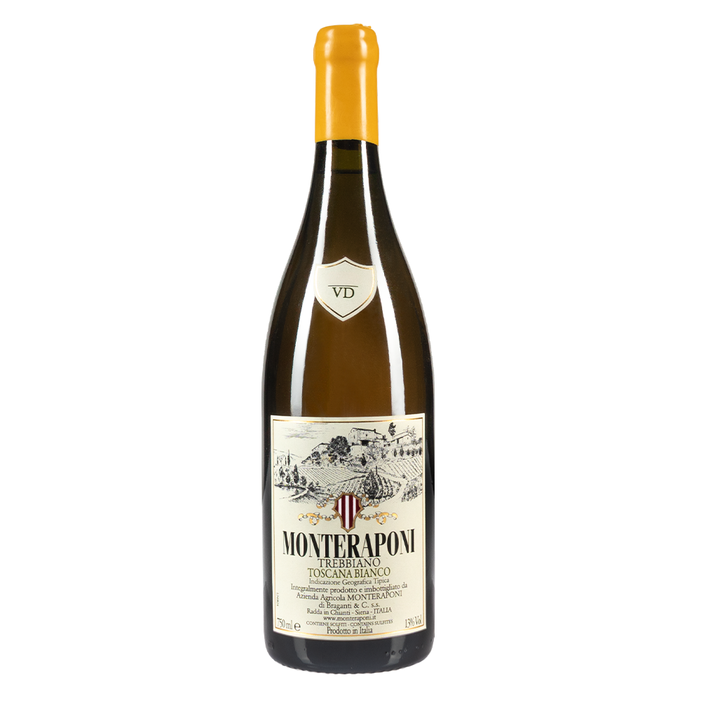 Flaschenfoto des Weins Monteraponi Toscana Bianco Trebbiano “VD” IGT