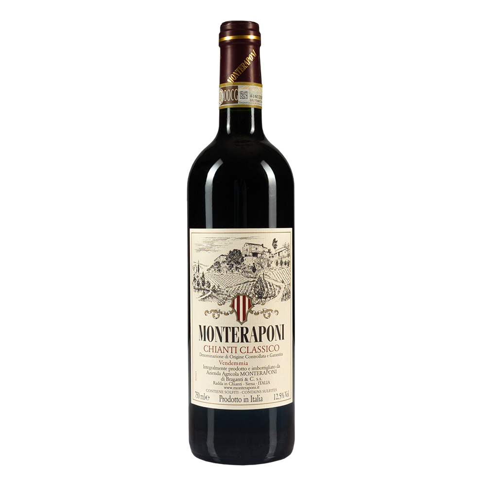 Flaschenfoto des Weins Monteraponi Chianti Classico DOCG