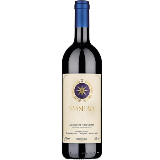 Bottle shot of Tenuta San Guido Sassicaia 2022