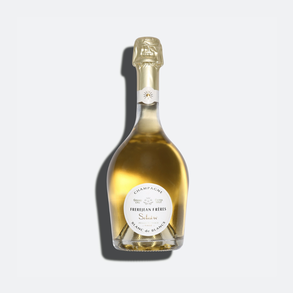 Champagne Frerejean Frères Grand Cru Solaire Blanc de Blancs extra brut inkl. Gläser