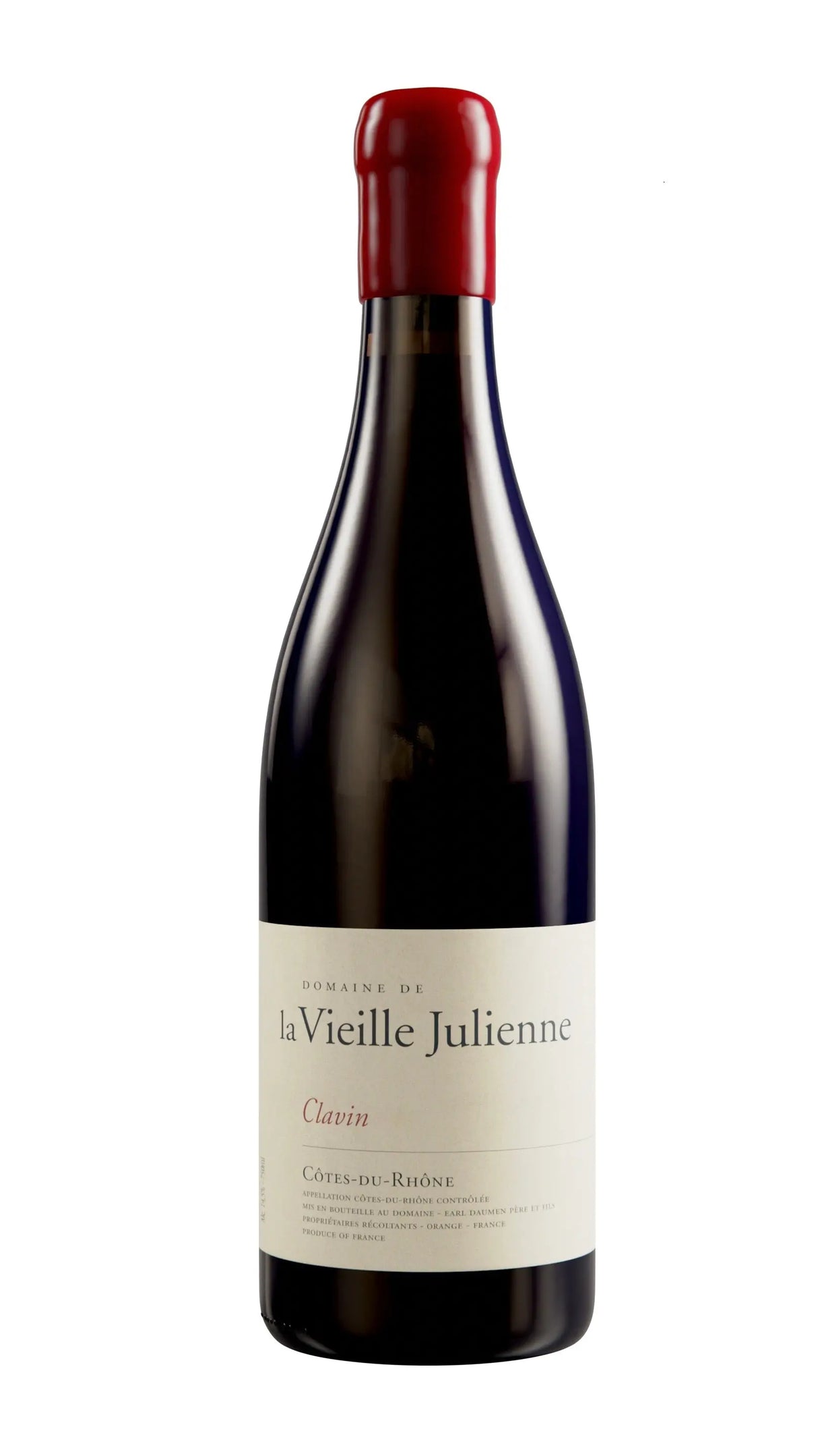 Domaine de la Vieille Julienne Côtes du Rhône rouge "Clavin" 2023