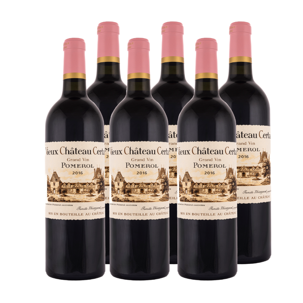 6er OHK Vieux Château Certan 2016