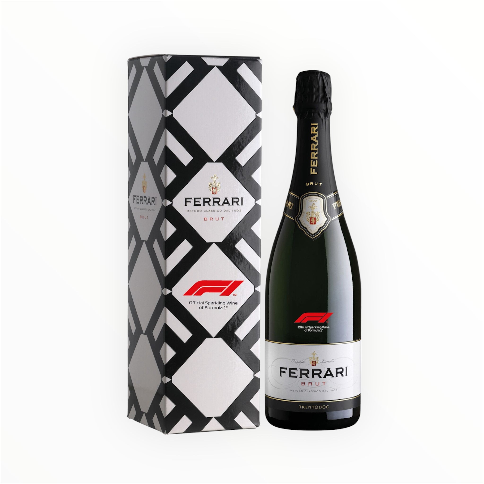 Ferrari Brut Trentodoc F1 Edition in Geschenkverpackung